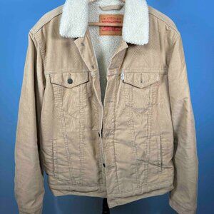 Levi's Corduroy Sherpa-Lined Trucker Jacket